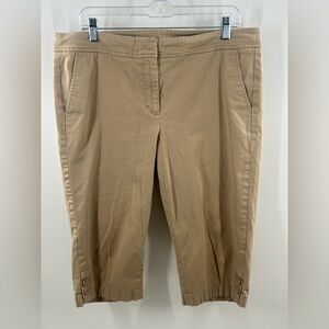 Talbots Pedal Pushers in Beige Size 14P